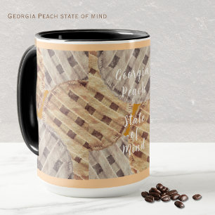 Georgia-Pfirsichkuchen-Tasse Tasse