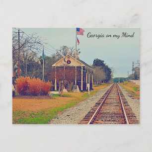 Georgia Postcard Postkarte