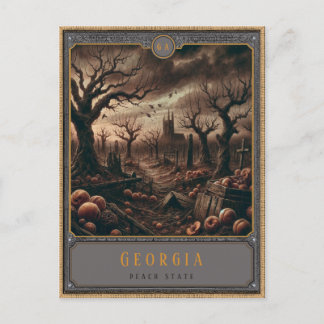 Georgia | Postkarte Gothic Art