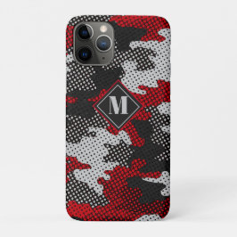 Georgia Red & Black Bulldog Spirit Camo Case-Mate iPhone Hülle