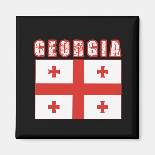 Georgia Sakartvelo Magnet (Vorne)