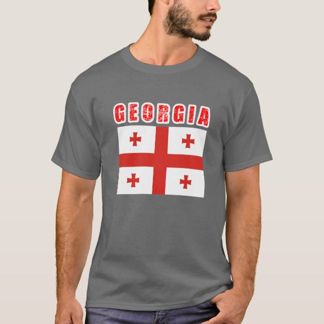 Georgia Sakartvelo T-Shirt (Vorderseite)