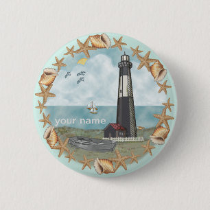 Georgia Shells Leuchtturm Pin-Button Button