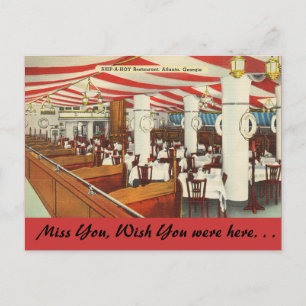 Georgia, Ship-A-Hoy, Atlanta Postkarte