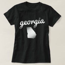 Georgia-Staat im Weiß T-Shirt