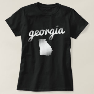 Georgia-Staat im Weiß T-Shirt