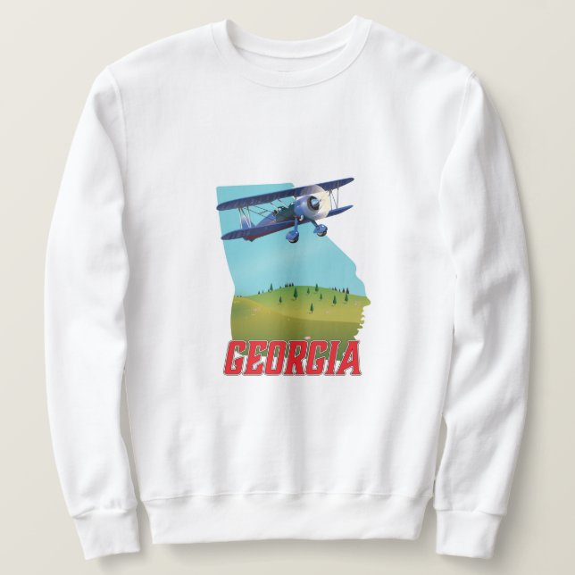 Georgia Staat USA Sweatshirt (Design vorne)