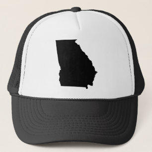 Georgia-Staats-Kontur Truckerkappe