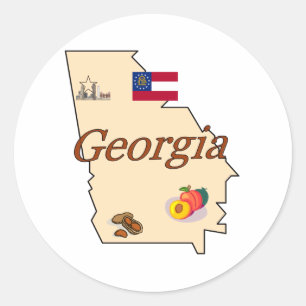 Georgia Sticker