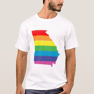 Georgia Stolz. gestreift. T-Shirt