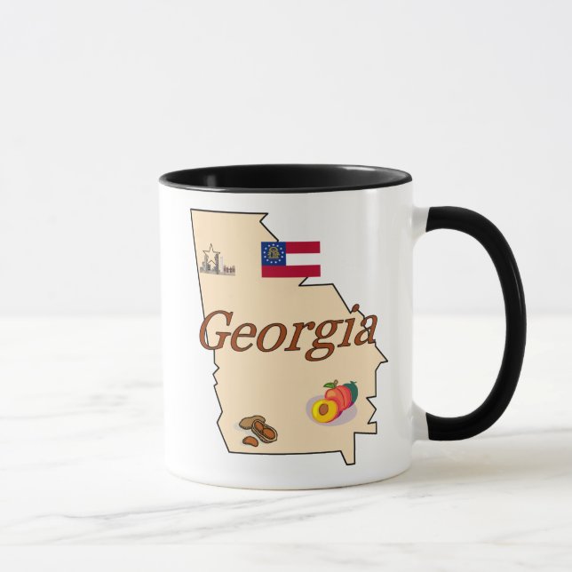 Georgia-Tasse Tasse (Rechts)