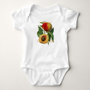 Georgia-Territorium Frucht Die Pfirsich Baby Strampler
