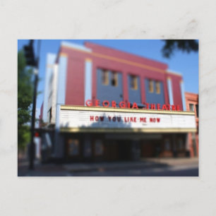Georgia Theater Postkarte