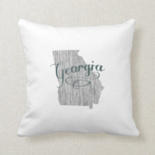 Georgia-typografie im Vintage-Calligraphy-Stil Kissen
