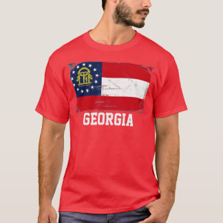 Georgia United Staaten Vintag Not Flag T-Shirt