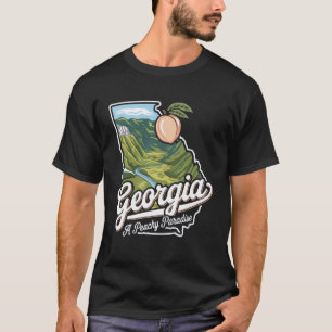 Georgia USA Bundesstaat Amerikanisch Vereinigte St T-Shirt