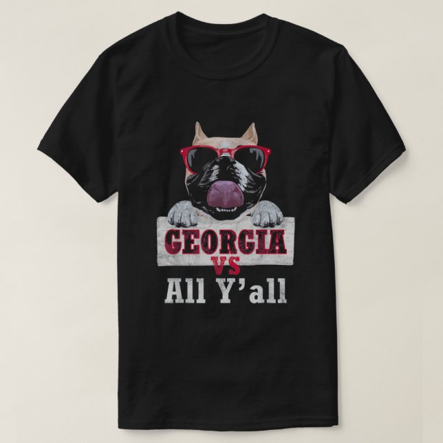 Georgia Vs All Y'all T-Shirt (Design vorne)