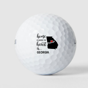 Georgia Zuhause ist das Herz Golfball