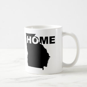 Georgia-Zuhause weg von Staats-T - Shirt Tasse