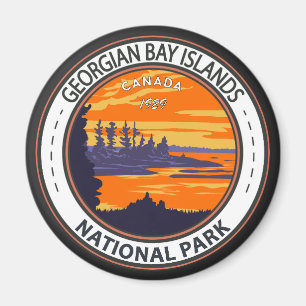 Georgian Bay Islands National Park Kanada Abzeiche Magnet