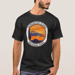 Georgian Bay Islands Nationalpark Kanada Abzeichen T-Shirt