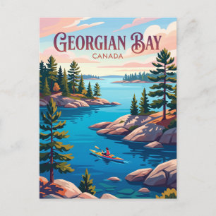 Georgian Bay Kanada Postkarte