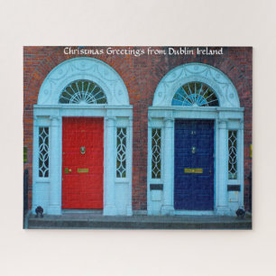Georgian Dublin Doors Irland. Jigsaw Puzzle
