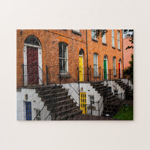 Georgian Dublin Doors Irland. Puzzle