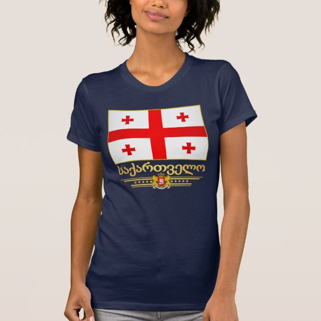 Georgian Pride T-Shirt (Vorderseite)