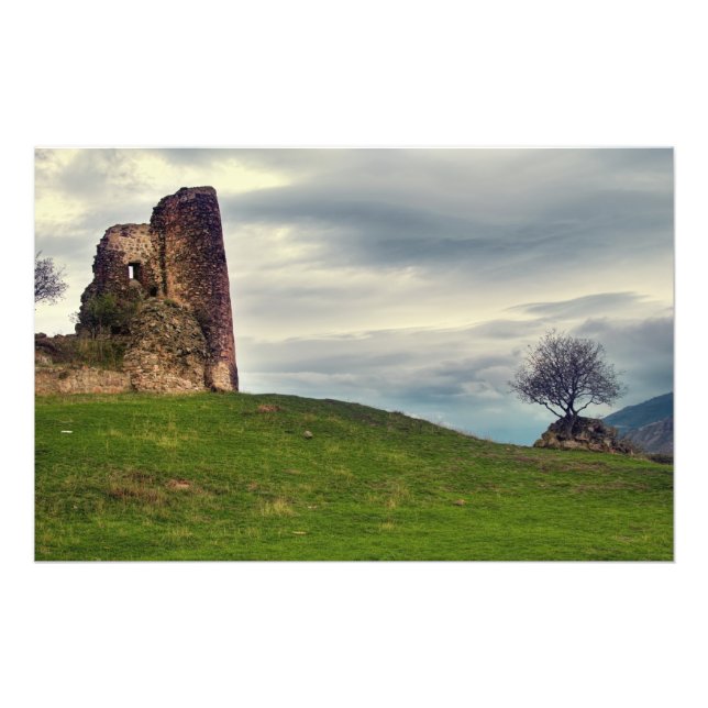Georgianische Landschaft Fotodruck (Vorne)