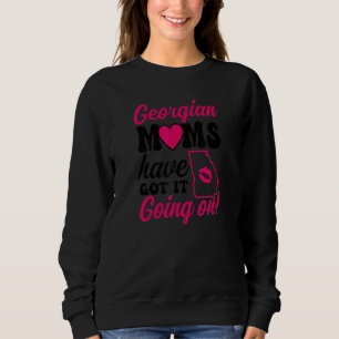 Georgianische Mamas haben es auf Georgien peach Sweatshirt