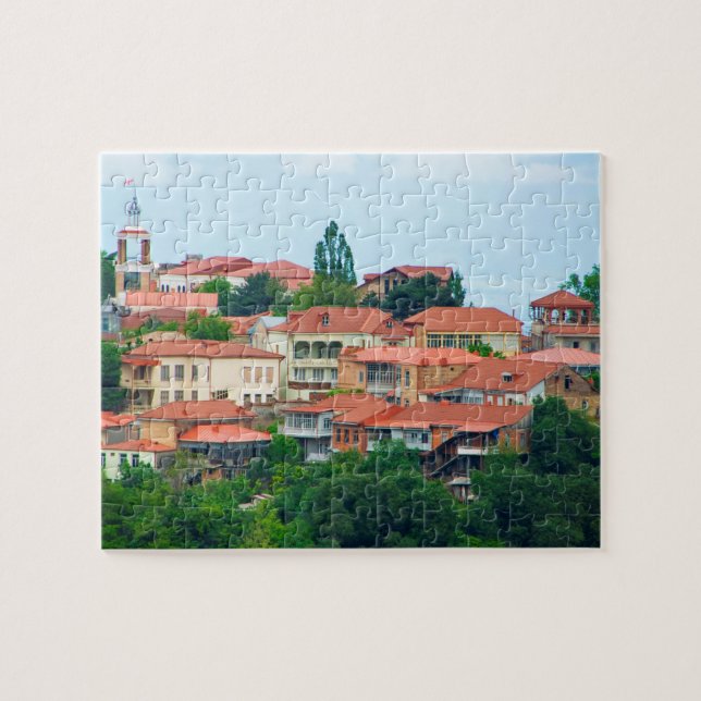 Georgianische Stadtlandschaft Puzzle (Horizontal)