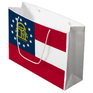 Georgias Staatsflagge Große Geschenktüte