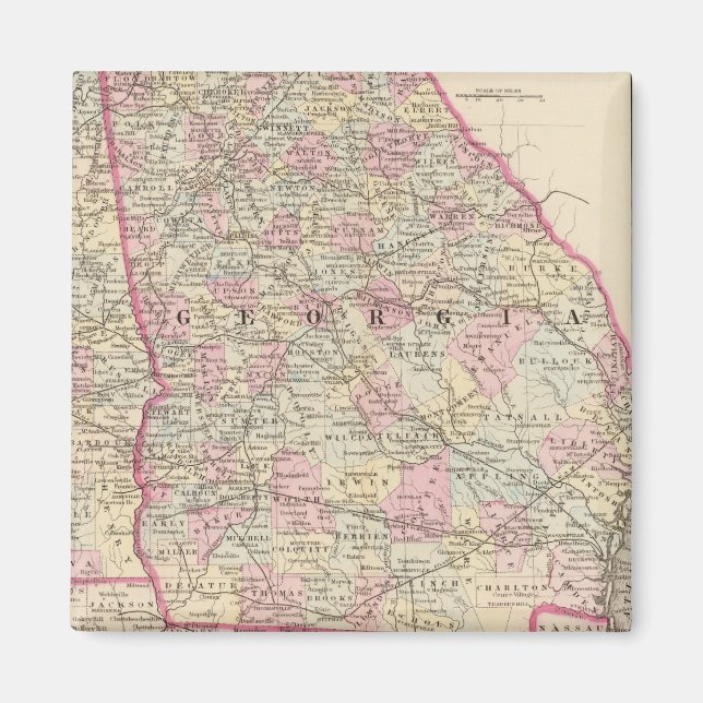 Georgien, Alabama Magnet (Vorne)