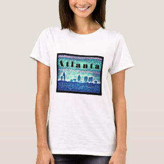 Georgien: Atlanta Silhouette Retrodesign der 80er  T-Shirt