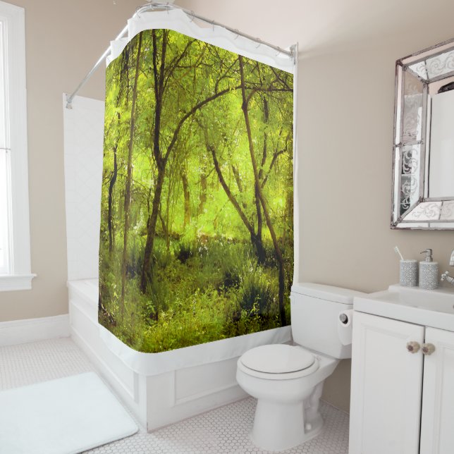 GEORGIEN AUF MEINEM MIND-Duschvorhang Duschvorhang (Beispiel)