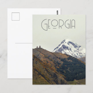 Georgien, Berg Kazbegi Postkarte