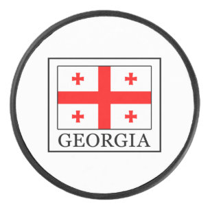 Georgien Eishockey Puck