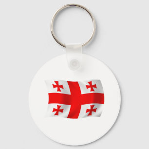 Georgien-Flag-Schlüsselanhänger Schlüsselanhänger