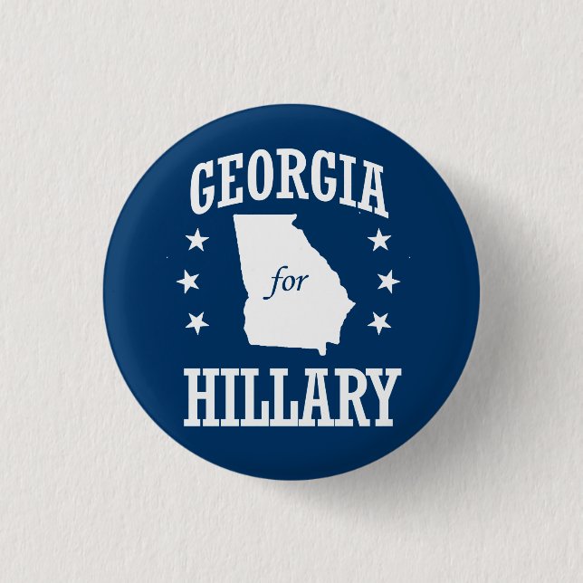 GEORGIEN FÜR HILLARY BUTTON (Vorderseite)
