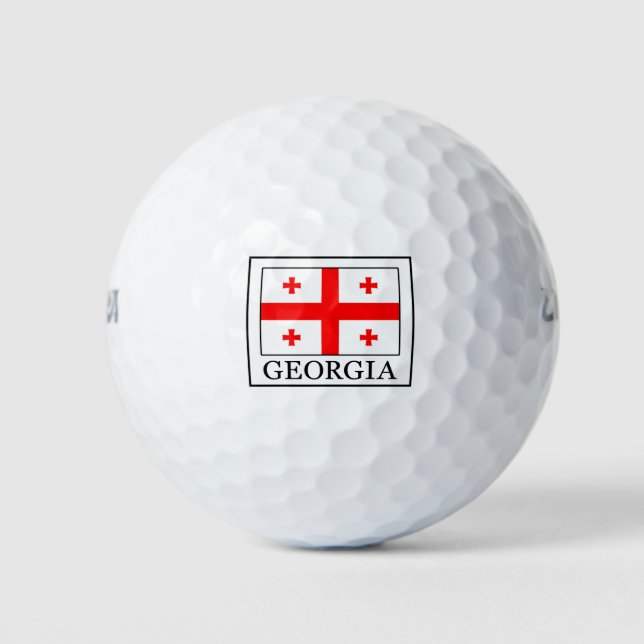 Georgien Golfball (Vorderseite)