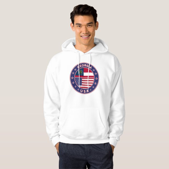 Georgien Hoodie (Vorne ganz)