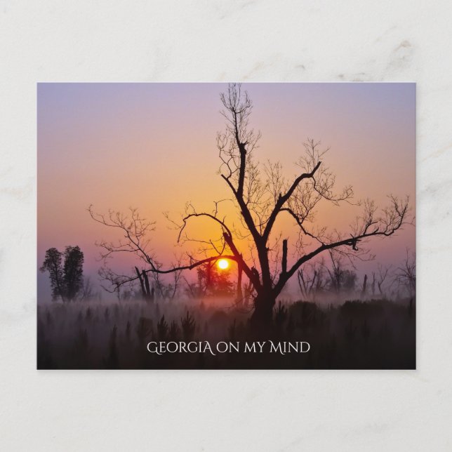 Georgien im Kopf Postkarte (Vorderseite)