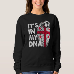 Georgien in meinem DNA-Georgien-Flag-Team Georgia Sweatshirt