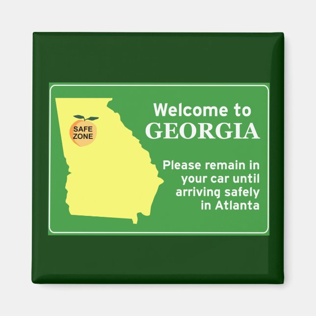 Georgien Magnet (Vorne)