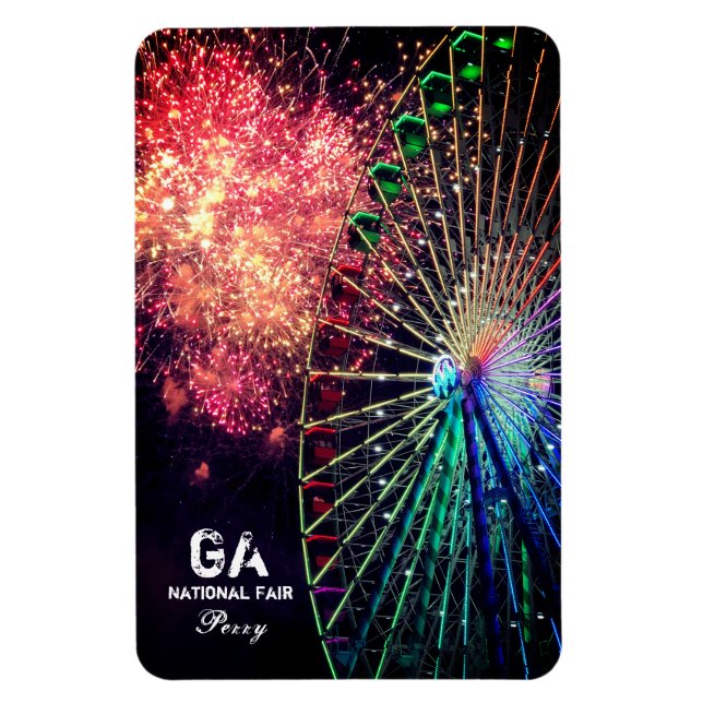 Georgien: Nationale Messe, Perry GA Magnet (Vertikal)