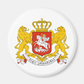 Georgien-Offizieller Wappen-Heraltrockenzeichen Magnet