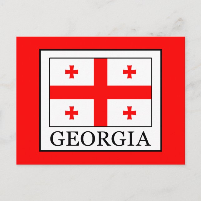 Georgien Postkarte (Vorderseite)