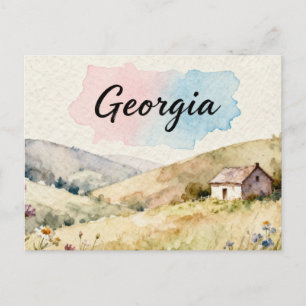 Georgien Postkarte