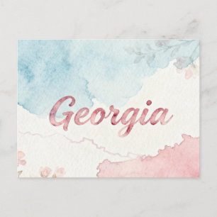Georgien Postkarte